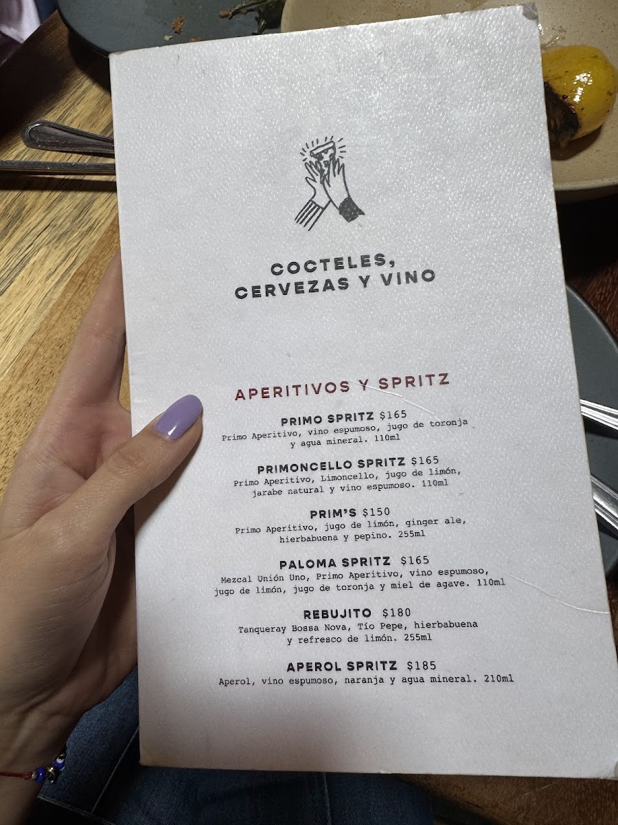Cancino San Angel Menu - Image 4